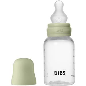 Bibs Бебешка бутилка РР с аксесоари Bibs - Sage, силикон, 150 ml (50161250) - ozone