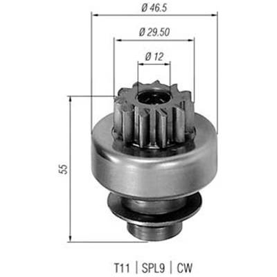 Pastorok żtartéra MAGNETI MARELLI 940113020306