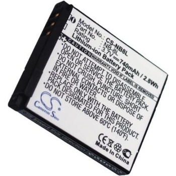 Image 1 of Cameron sino Батерия за апарат CANON PowerShot A3000 NB8L LiIon 3.7V 740mAh CAMERON SINO (CS-NB8L)