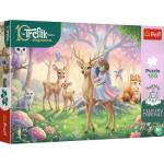 Trefl Пъзел Trefl от 100 части - Животните от вълшебната гора (16577) - baby
