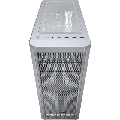 Кутия за компютър COUGAR MX330-G Pro White, Mid Tower, ATX, Tempered glass (CG385NC300003)