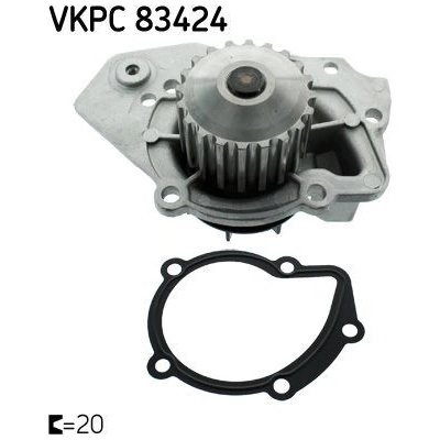 Vodní čerpadlo, chlazení motoru SKF VKPC 83424