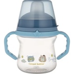 Canpol babies Неразливаща чаша със сламка Canpol - Bonjour Paris, 150 ml, синя (56/612_blu) - ozone