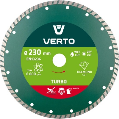 Diy 125 Segmentový Diamantový kotúč 60125000