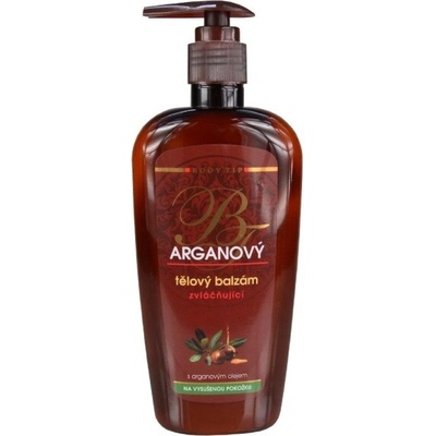 Vivaco Body Tip BIO Telový balzam s arganovým olejom 300 ml