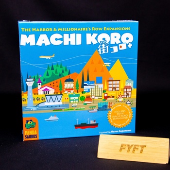 Pandasaurus Games Machi Koro The Harbor & Millionaire's Row Expansions EN