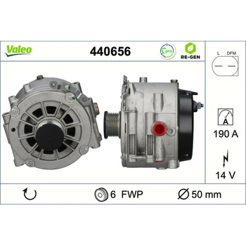 Alternátor VALEO 440656