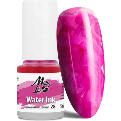 MollyLac ART Water Ink Akvarelová farba na zdobenie č.28, 5ml