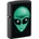 Zippo Alien Leaf Design
