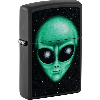 Zippo Alien Leaf Design