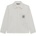 GUESS Бяла памучна риза за мини момче с дълъг ръкав и лого Guess