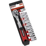 Kreator Комплект тресчотка с накрайници Kreator KRT500114/ 12 части (KRT500114)