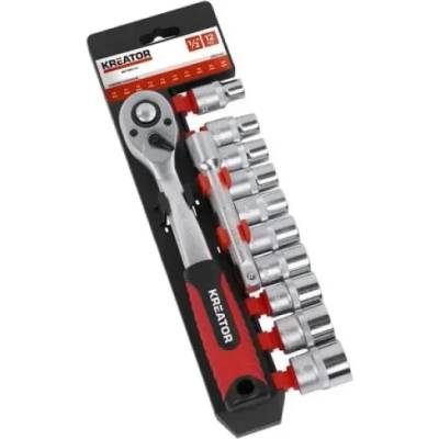 Kreator Комплект тресчотка с накрайници Kreator KRT500114/ 12 части (KRT500114)