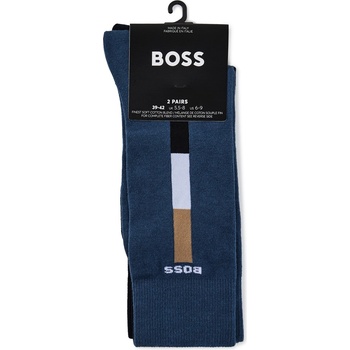 Image 1 of Boss Чорапи Boss Men's Iconic Stripe Crew Socks - Blue 425