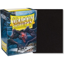 Dragon Shield Black Matte obaly 100 ks