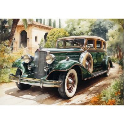 Dino - Puzzle Green Rolls Royce - 500 piese