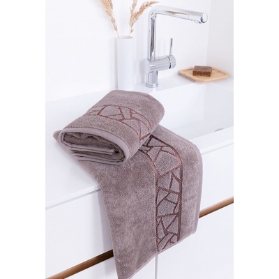 Matějovský Sophia Sophia Taupe bavlnené uteráky osušky hnedá 30x50 cm