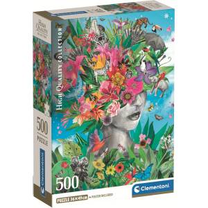 Clementoni Пъзел Clementoni от 500 части - Джунглата в мен (35600)