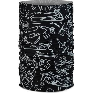 Buff Детски шал Buff Kid's Original Ecostretch Neckerchief - Tivat Black - размер One Size (203-2509-1511)