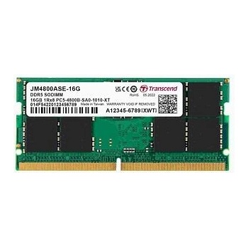Transcend DDR5 16GB 4800MHz CL40 JM4800ASE-16G