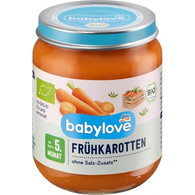 Babylove Bio karotka raná 125 g