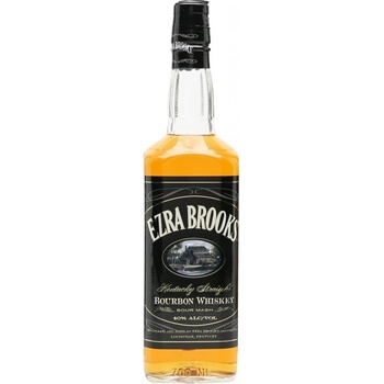 Ezra Brooks Black Label 40% 0,7 l (holá láhev)