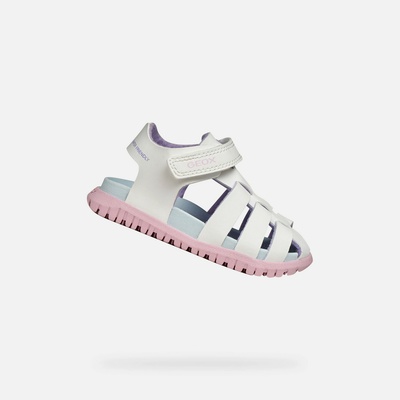 Geox Бели момичешки сандали Geox Sandal Fusbetto Geox | Byal | Момичешки | 25