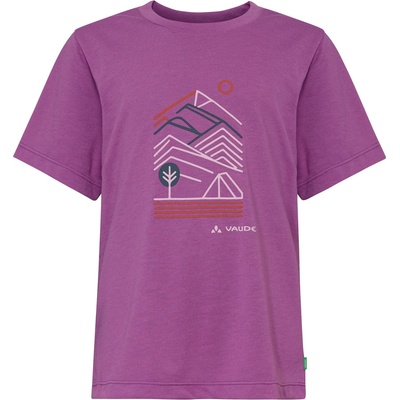 Vaude Детска спортна тениска Vaude Kid's Rokua T-Shirt T-shirt - Magenta - размер 134/140 (EU) (704-5890-0216)