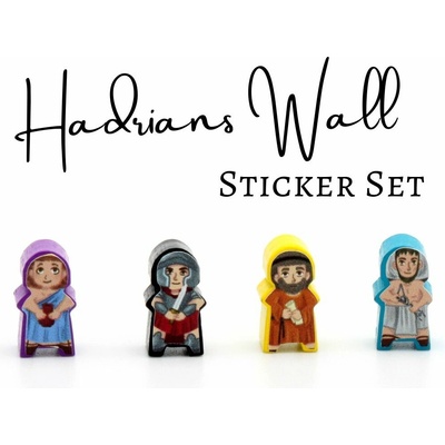 Meeple Stickers samolepky pro hadriánův val