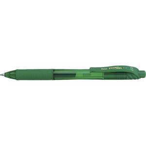 Pentel Гел за писане с ролер PENTEL EnerGelX 0, 35 мм, екологично чист, зелен (BL107-DX)