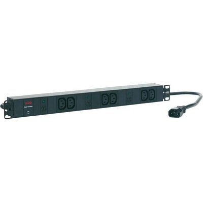 AEG Разклонител AEG PDU 6000, 19" рак гнезда, алуминиев корпус, 4 x C13 - 10 A стату