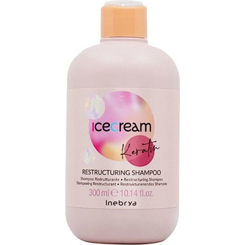 Inebrya Ice Cream Keratín Restructuring Shampoo 300 ml