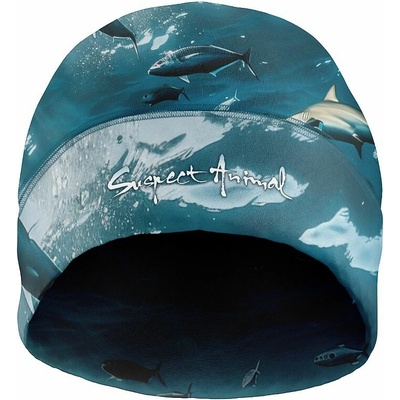Suspect Animal Funkční sportovní čepice Shark Azurová