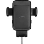 Ttec Стойка и зарядно за кола ttec - AirCharger Drive S, 15W, черна (8694470263670)