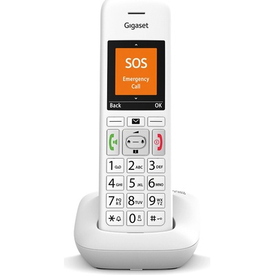 Gigaset E390 White, DECT/GAP S30852-H2908-R602