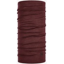 Buff Lightweight Merino Wool solid garnet