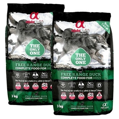 Alpha Spirit Free range duck 2 x 3 kg