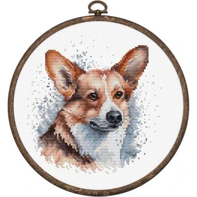 Luca-S Уелско Корги - гоблен по схема bc212