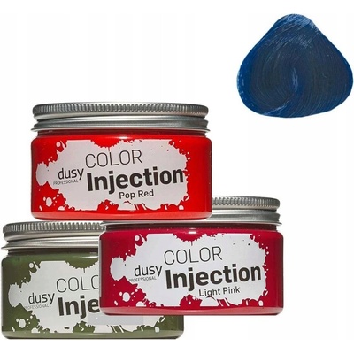 Tónovací přípravek na vlasy Dusy Professional Color Injection DARK BLUE 115 ml