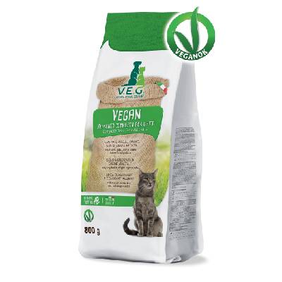 V.E.G. Vegetal Etical Gourmet V.E.G. Vegan Cat - rostlinné krmivo pro kočky hmotnost: V.E.G.Vegan Cat 800 g - rostlinné krmivo pro kočky