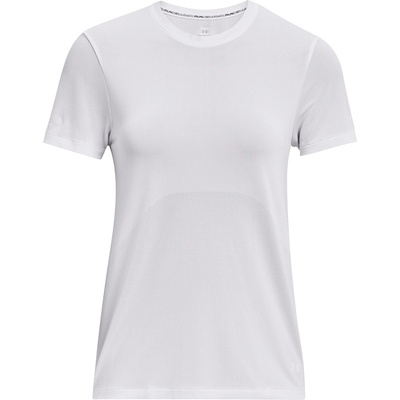 Under Armour Women's Seamless Stride Short-Sleeve Performance Running Top - White