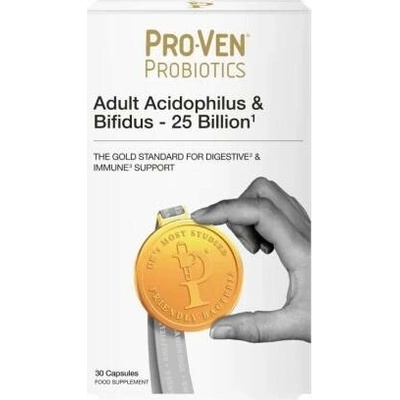 Pro-Ven Adult Acidophilus & Bifidus 25 Billion 30 kapslí