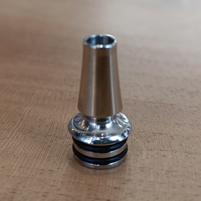Centenary Mods Drip tip Madison Stříbrná leštěná Polished Silver