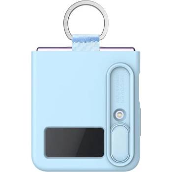 Image 1 of Nillkin Силиконов калъф CamShield Silky за Samsung Galaxy Z Flip 4, 5G, син - Nillkin