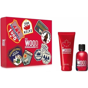 Dsquared2 Red Wood подаръчен комплект с тоалетна вода 100мл за жени 1 бр