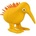 KIWI WALKER Играчка за кучета Kiwi Walker WHISTLE оранжева 11, 5 см