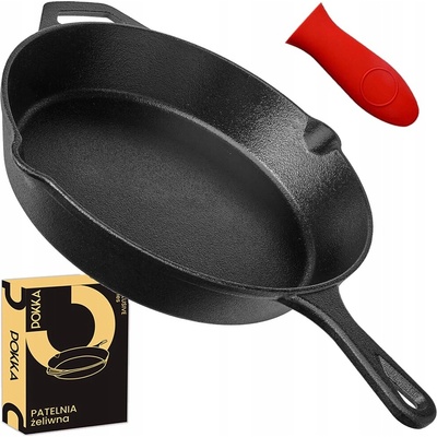 Grilovací pánev Pokka 31 cm litinová