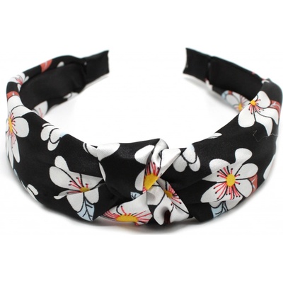 Čelenka s látkovým sukem Barva: černá – Sleviste.cz