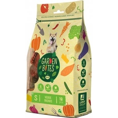 DUVO+ Garden Bites Veggie Friends 6 cm 270 g 18 ks
