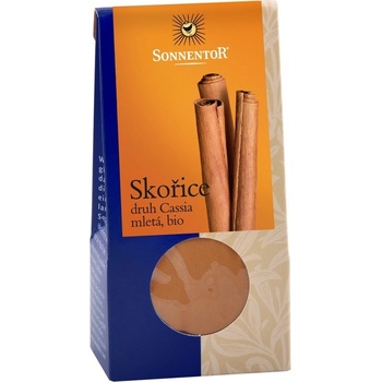 Sonnentor Skořice (druh Cassia) mletá Bio 40g